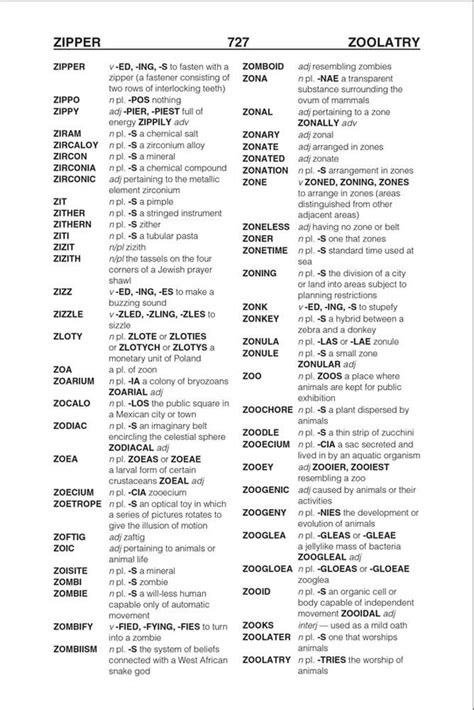 The Official SCRABBLE® Players Dictionary, Seventh Edition – Merriam ...