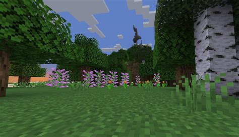 Flower Forest in Minecraft