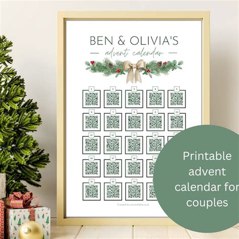 Personalized Advent Calendar - Etsy