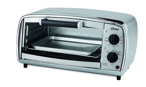 Oster 4-Slice Toaster Oven, Stainless Steel (TSSTTVVGS1) - Walmart.com