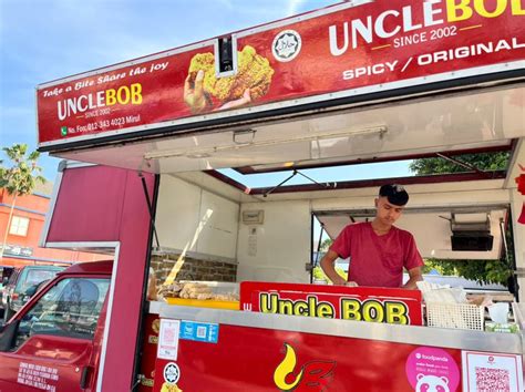 Uncle Bob Fried Chicken Food Truck Bukit Jelutong Shah Alam Selangor ...