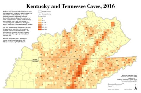 Caves In Kentucky Map - Bay Area On Map