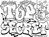 Secret Code Coloring Pages sketch template