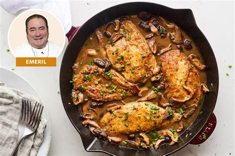 I Tried Emeril Lagasse's Chicken Marsala Recipe | Kitchn