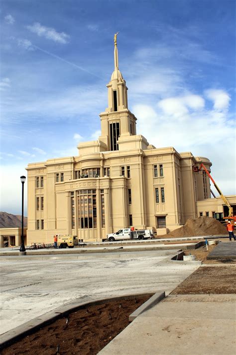 The Payson Chronicle: Progress Continues on Payson LDS Temple