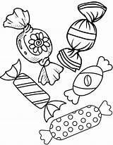 Candy Coloring Pages For Kids 10 Printable Sheets  sketch template