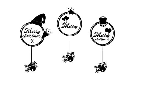 Christmas Logo Maker Graphic by st · Creative Fabrica