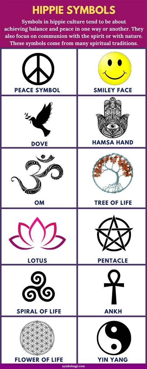 Hippie Symbols | Hippie tattoo, Hippie symbols, Tattoos with meaning