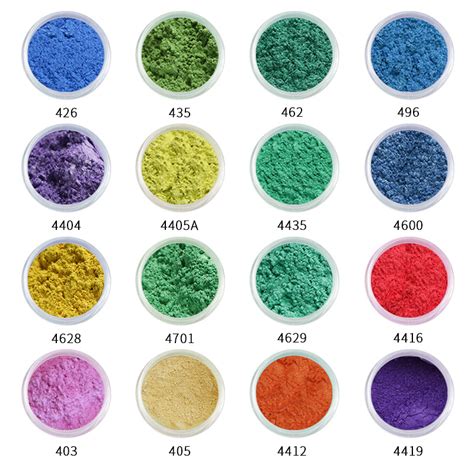 Epoxy Resin Pigments Epoxy Resin Dye Colors Pigment Powder for Resin ...