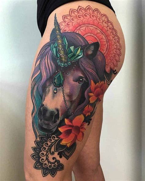 100 Prettiest Unicorn Tattoo Ideas Ever! - The Ultimate Guide