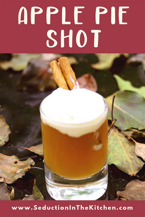 Apple Pie Shot {Fireball Whiskey Recipe} - My Recipe Magic