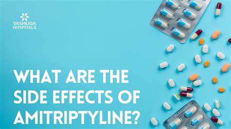 What are the side effects of Amitriptyline? - YouTube