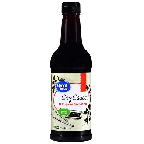 Great Value Naturally Brewed Soy Sauce, 15 Fl Oz - Walmart.com