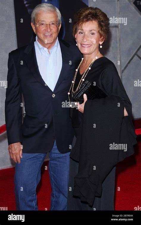 Judge Judy Sheindlin and Husband Jerry at the World Premiere of "The ...