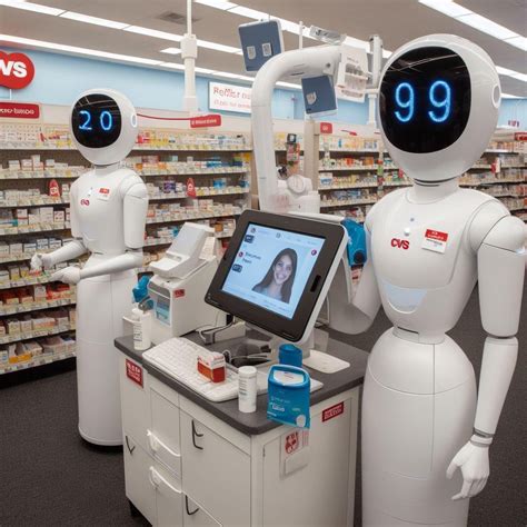 Robots will help to move around the pharmacy and hand out prescriptions based on facial ...