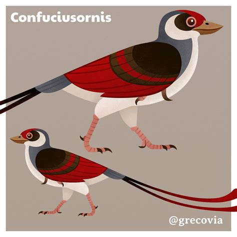 Greco Westermann on Twitter: "Some feathered theropods! Gigantoraptor, Yutyrannus ...