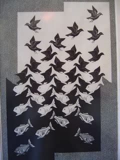 Sky and water II, 1938 (Escher) | Esteban Romero | Flickr