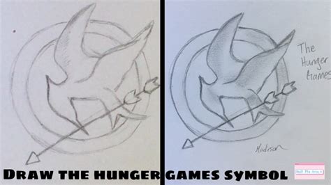 How To Draw Hunger Games The Hunger Games Logo Step By Step Drawing ...