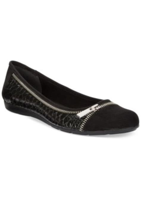 Style&co. Style & co. Chelsi Zipper Embellished Flats, Only at Macy's Women's Shoes | Shoes ...