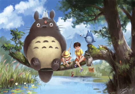 Totoro Desktop Wallpapers - Top Free Totoro Desktop Backgrounds ...