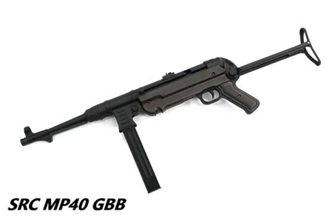 Upgraded SRC MP40 GBB CO2 WW2 Airsoft SMG 2024ver | SWIT AIRSOFT