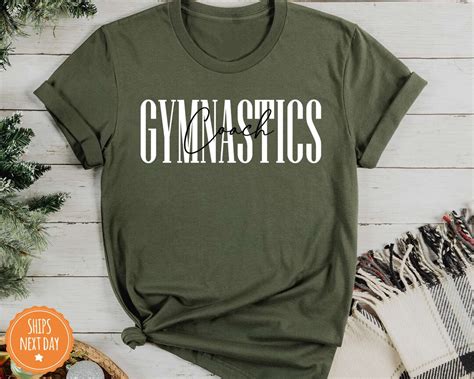 Gymnastics Coach T-shirt Gymnastics Shirt Gymnastics Gift Gift for Coach Coaches Gift Best Coach ...