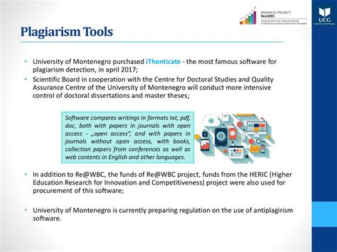 Implementing project at the University of Montenegro - ppt download