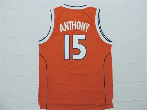 Carmelo Anthony SYRACUSE Jersey, Syracuse #15 Carmelo Anthony Jersey ...