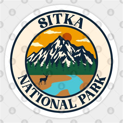 Sitka national park - Sitka - Sticker | TeePublic