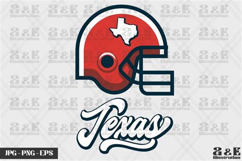 Texas Football Retro Football Helmet