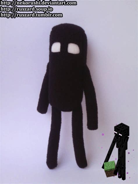 [Minecraft] Enderman plush by NekoRushi on DeviantArt