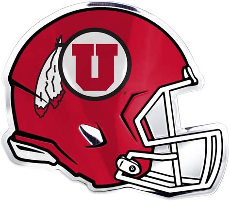 Utah Utes Helmet Design Auto Emblem - Etsy