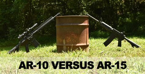 AR-10 vs AR-15 - What's The Difference?