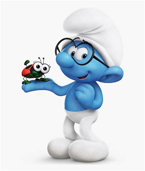 The Popular Smurfs Characters - Brainy Smurf , Free Transparent Clipart ...