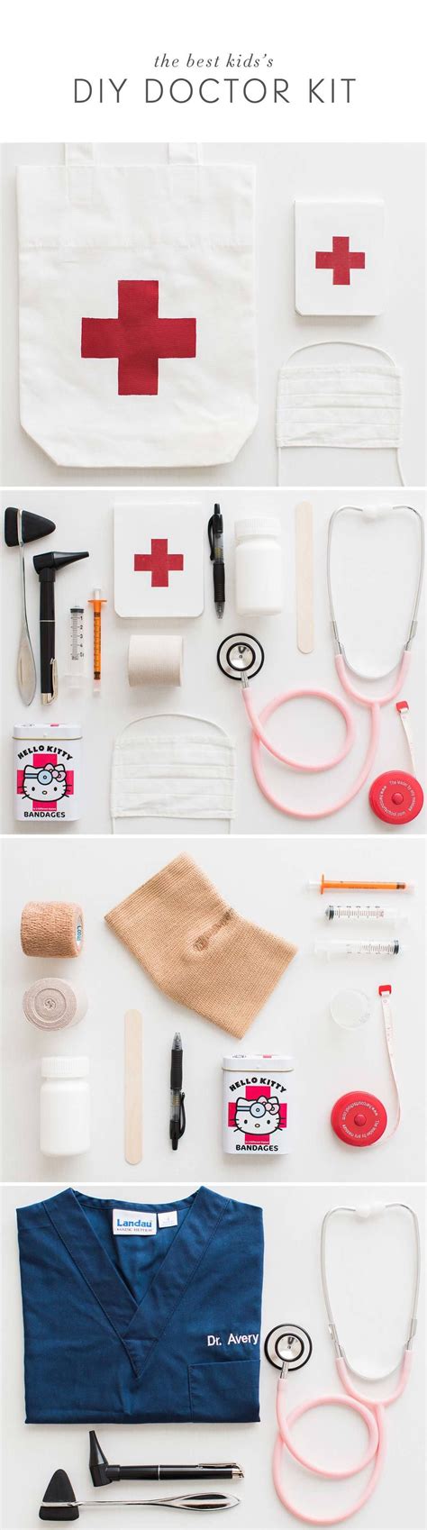 An easy DIY Doctor Kit - perfect for kids to practice imaginative play ...