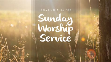 Sunday Morning Worship Service – Camp Hill Church of God