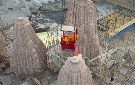 UAE: 100 days to go for the opening of Abu Dhabi Hindu temple - News ...