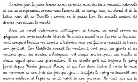 French Cursive Alphabet