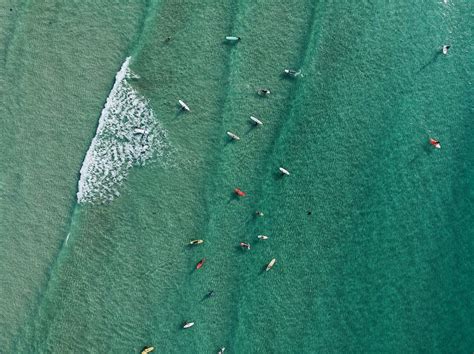 Aerial Photography of Ocean Waves · Free Stock Photo