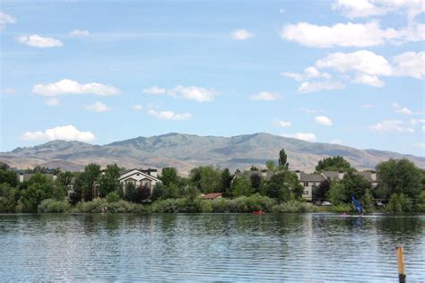 Quinns Pond at Boise River Park. Awesome place to float, kayak in very clean water. Boise River ...