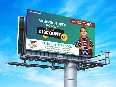 School Hoarding Design - Artwork by Saurabh Joshi on Dribbble