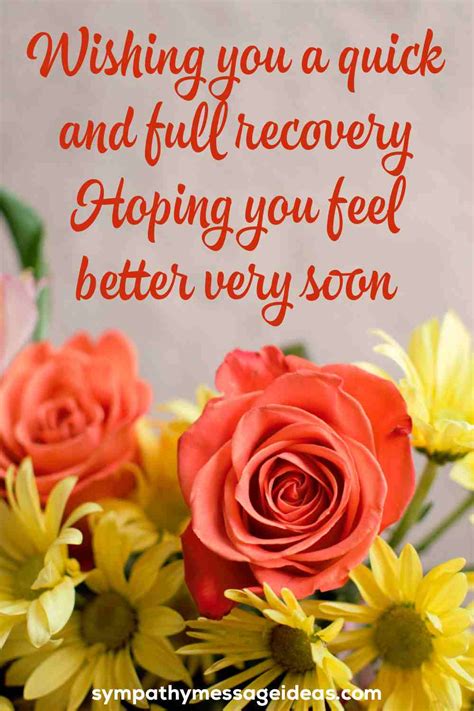 65 Get Well Wishes: Sympathy Messages for a Speedy Recovery - Sympathy ...