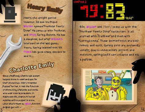 FNAF lore book 2 by lionshishka on DeviantArt