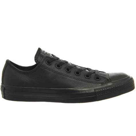 LEATHER CONVERSE-BLACK | Phillips Shoes Ireland