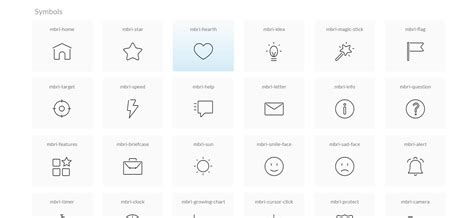 Bootstrap Icons List