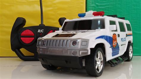 RC Police car unboxing & testing | Pretend play with Remote control ...