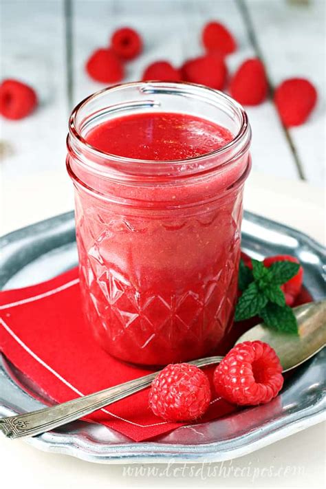 Fresh Raspberry Coulis | Let's Dish Recipes