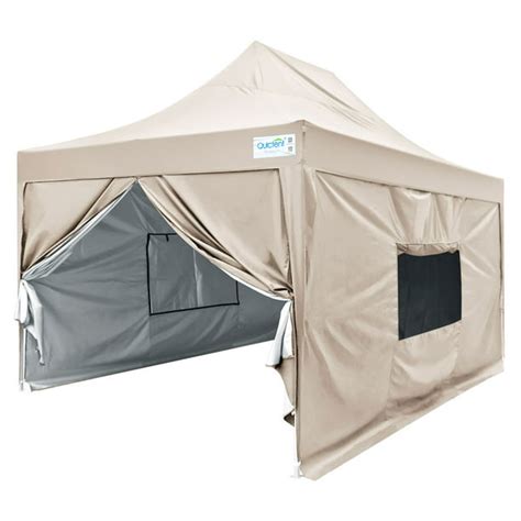 Quictent Privacy 10x15 EZ Pop Up Canopy Party Tent Gazebo with 4 ...