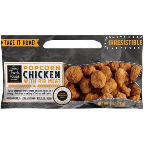 Fresh Foods Market Popcorn Chicken with Rib Meat, 5 oz - Kroger