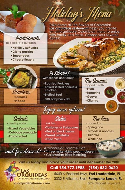 Colombian Christmas and holidays foods – Restaurant